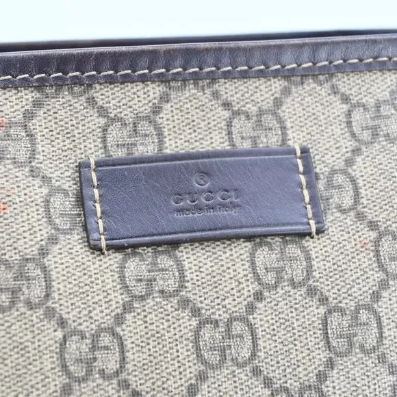 Auth Gucci Shoulder Tote Bag Gg Pvc #102592G24B - Picture 12 of 15